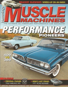 HEMMINGS MUSCLE MACHINES 2014 MAR - 409 vs 389, AVANTI, GTA, L79